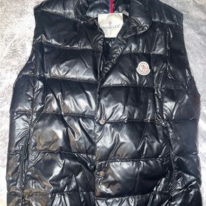 Black Moncler Vest Size 2